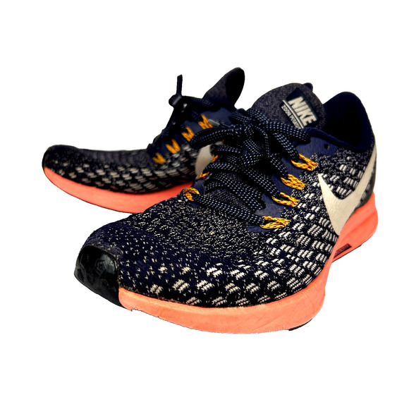 Nike Air Zoom Pegasus 35 Womens 8 Blackened Blue Coral Running Shoes Colorful - Picture 1 of 10